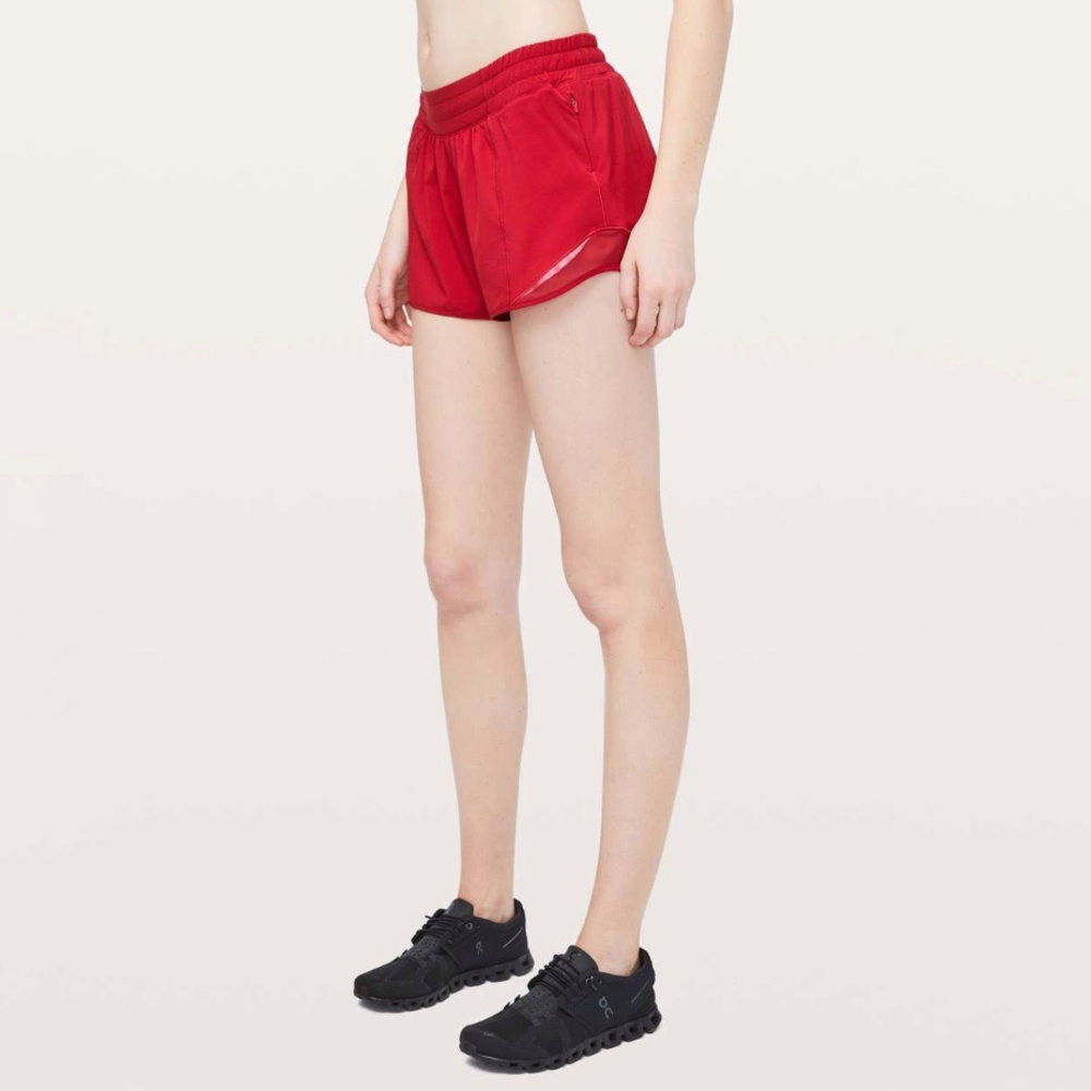 Lululemon | Hotty Short‎ II Dark Red Size 12